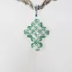 Small Cross - Viridiana-Khaki Braid - 2